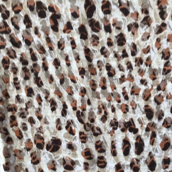 LOFT LEOPARD PRINT BASEBALL TEE - Picture 4 of 6